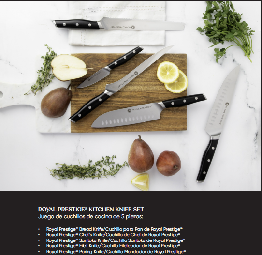 Juego de Cuchillos de Cocina