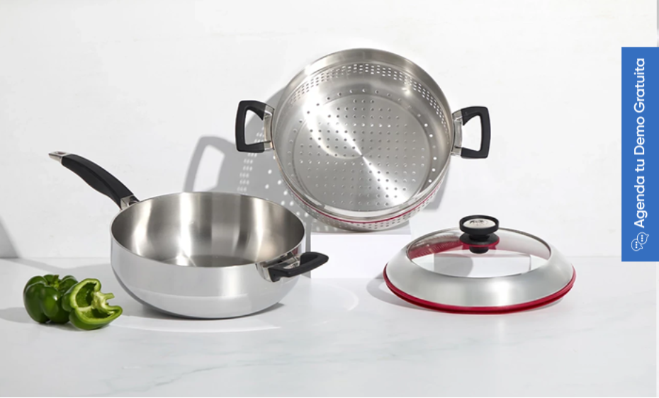 Sartén Multipan + Vaporera